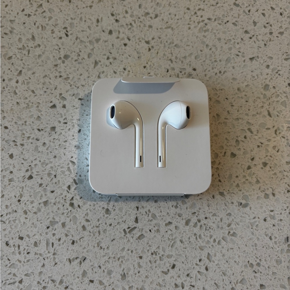 Never Used - Original Apple EarPods with a Lightning Connector, Remote, and Mic